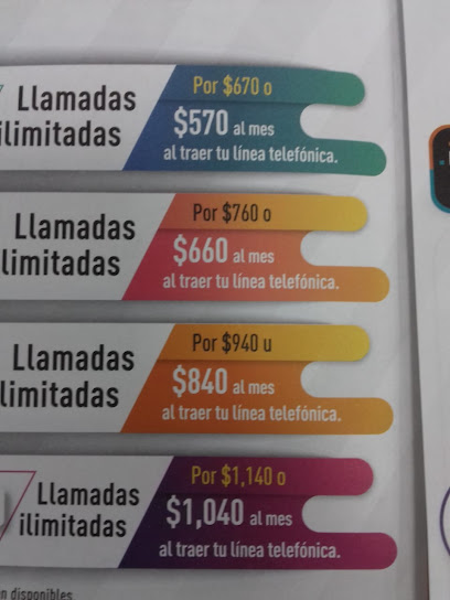 Servicios TV Teléfono e Internet